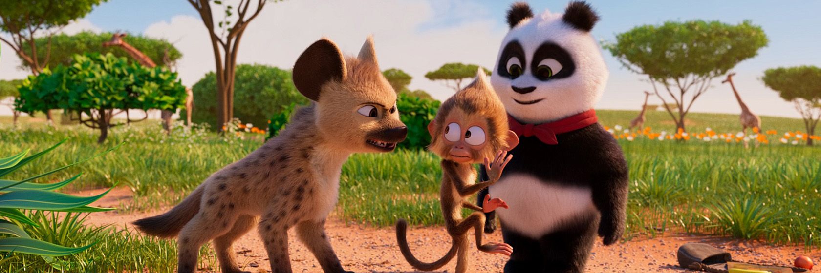 Panda Bear In Africa