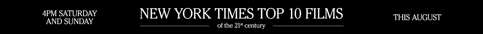 NYT Top 10